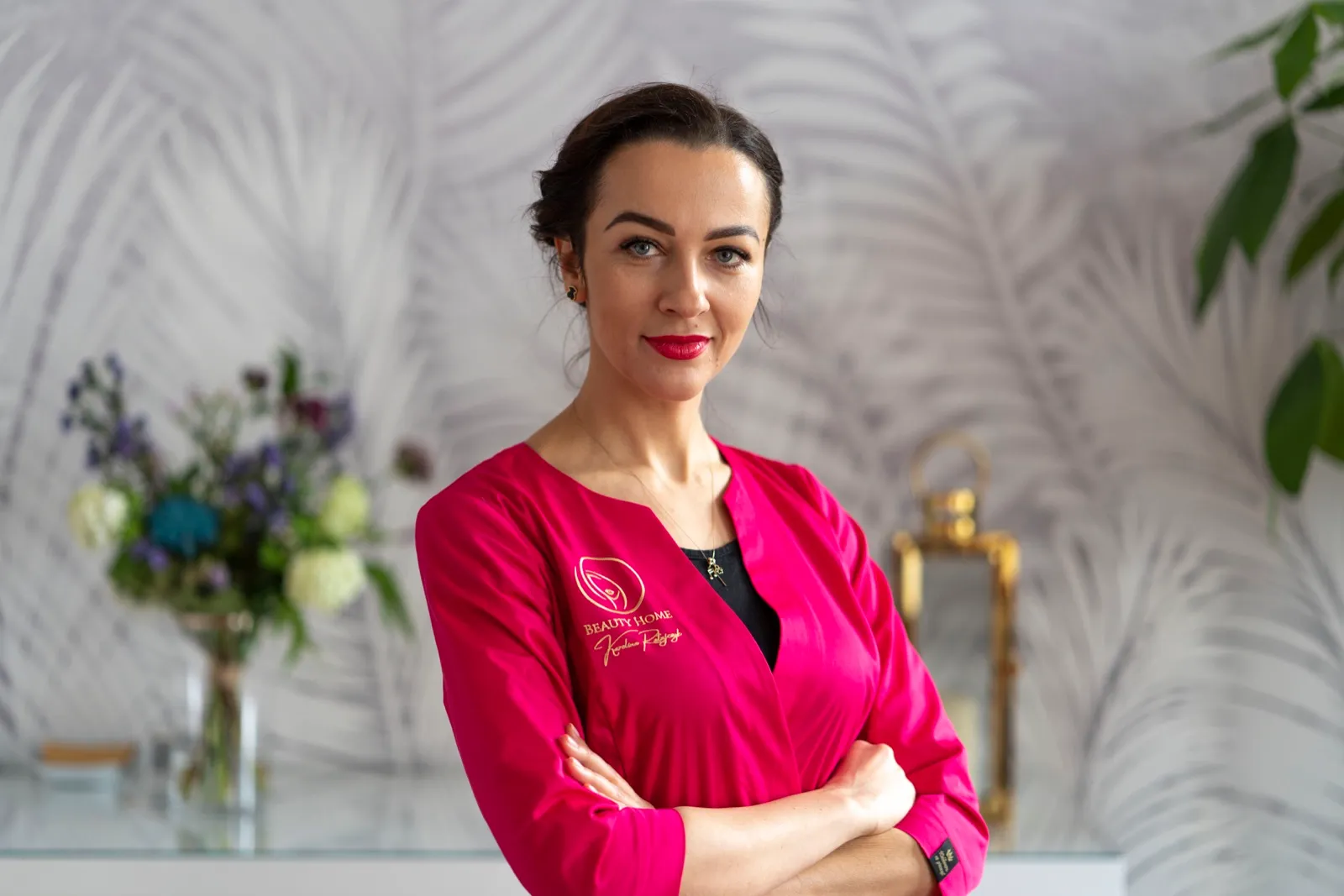 Karolina, współtwórczyni BeautyAura, w swoim gabinecie Beauty Home w Gdańsku